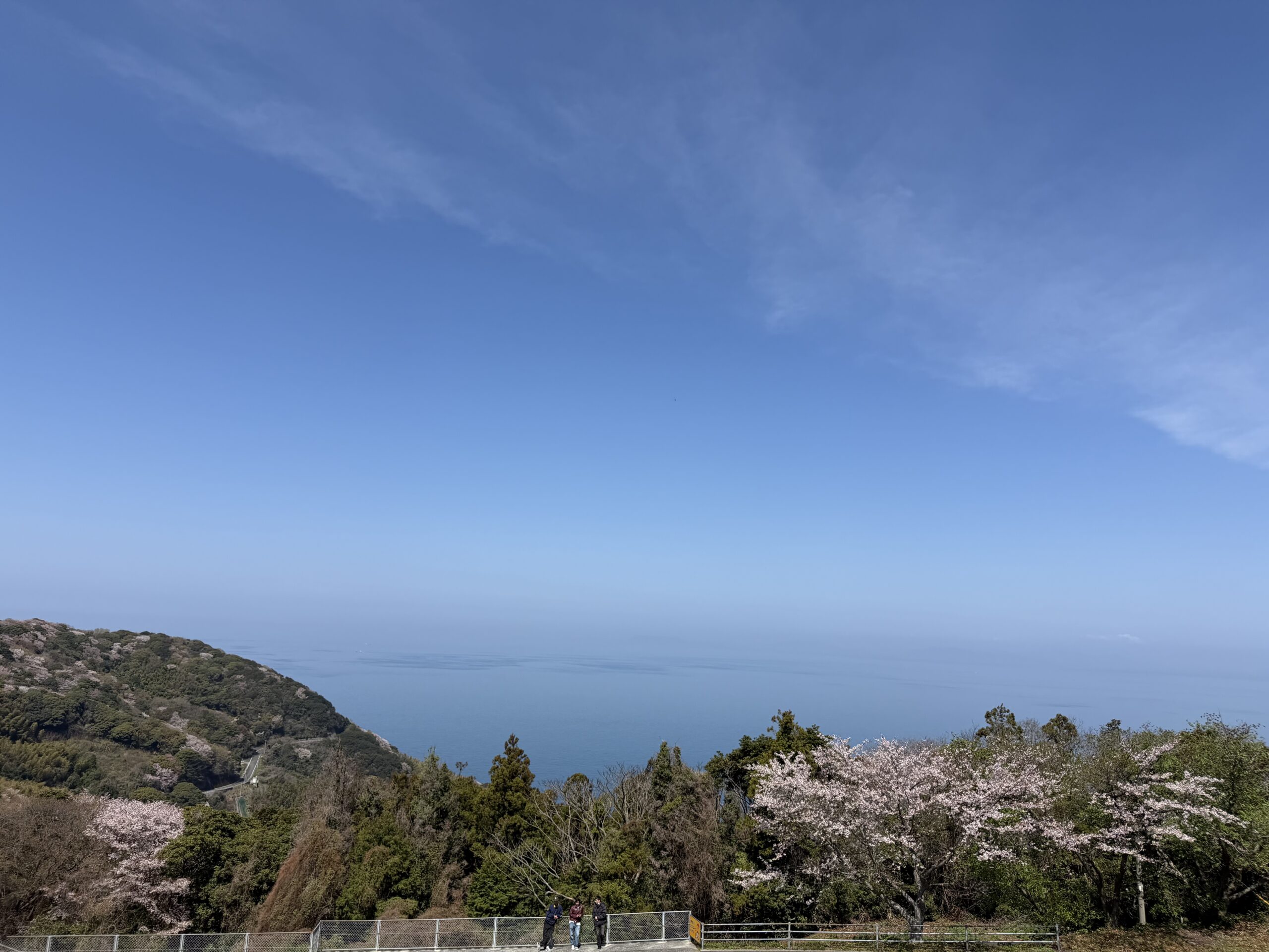 伊方きらら館から見える佐田岬半島