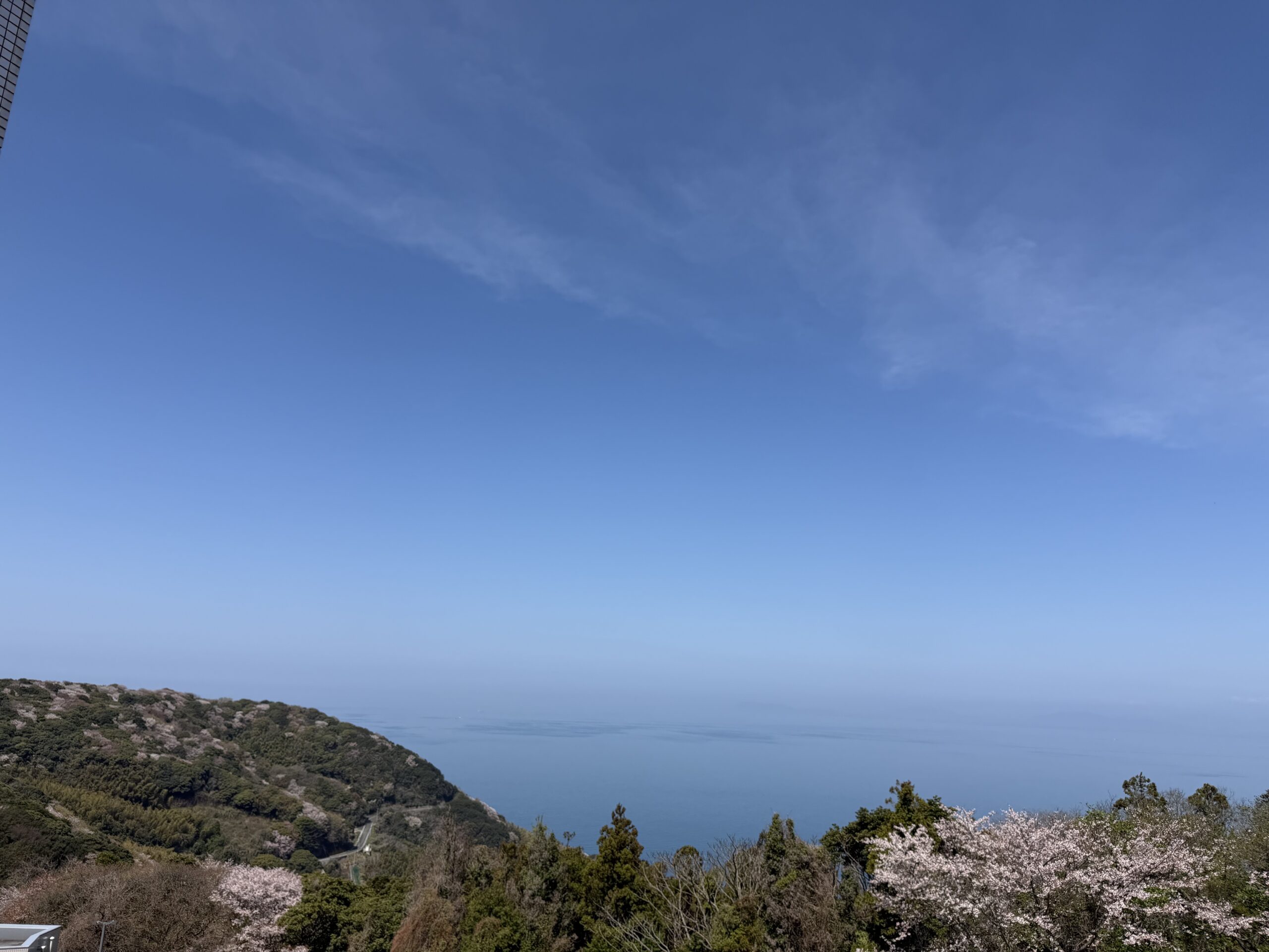 伊方きらら館からの宇和海の眺望