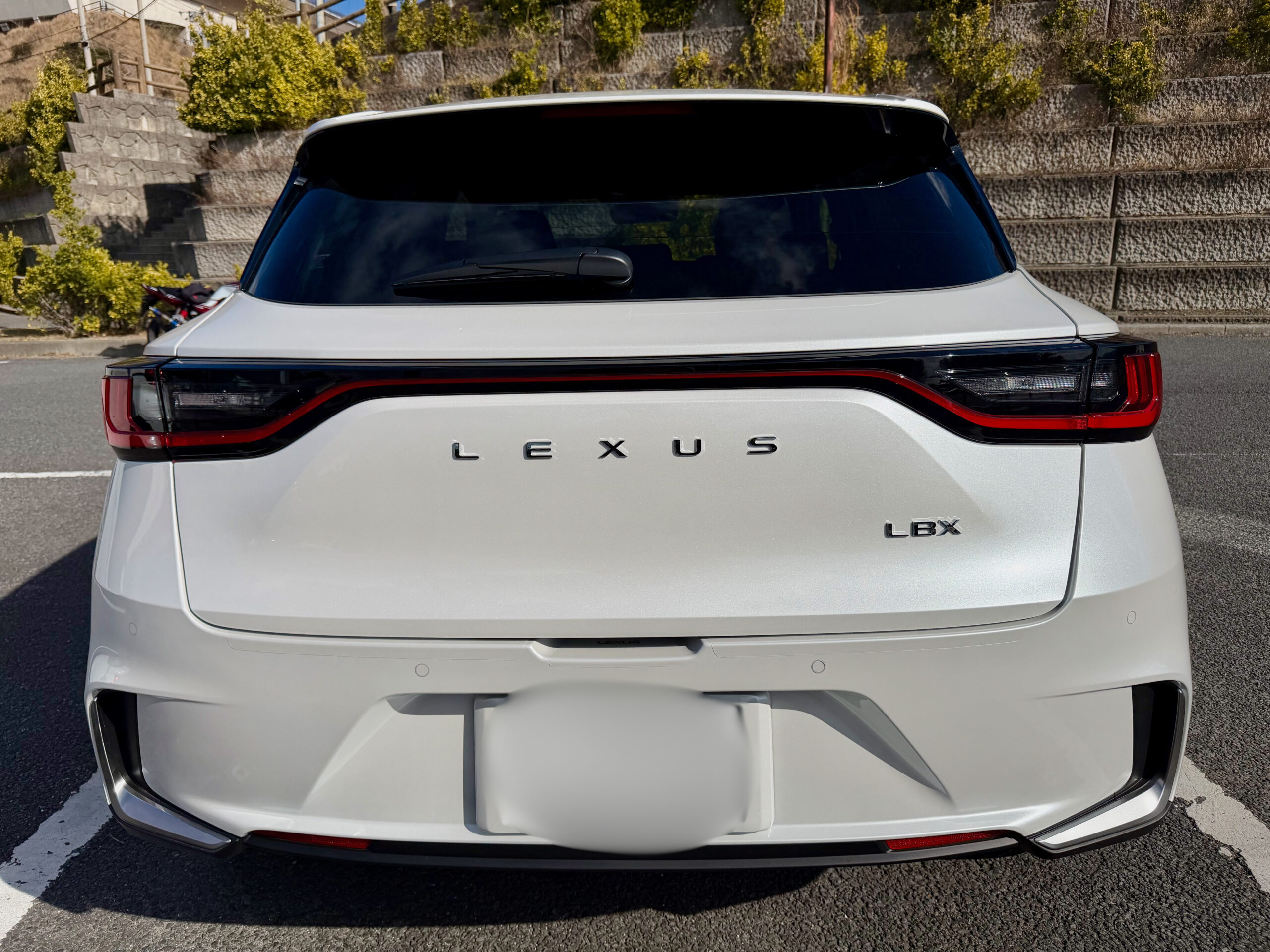 レクサスLBX リア