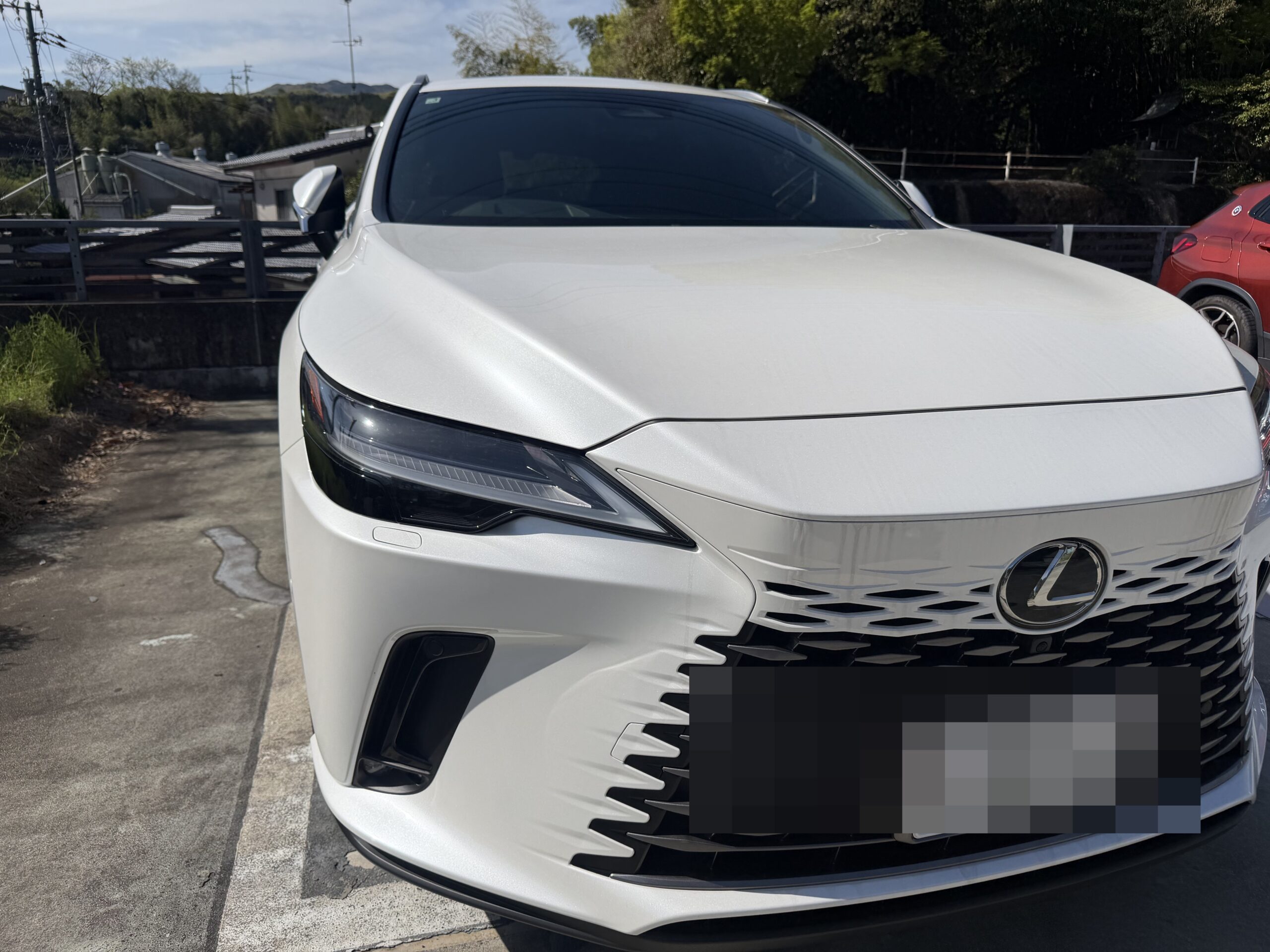 レクサスRX350h バージョンL フロントグリル