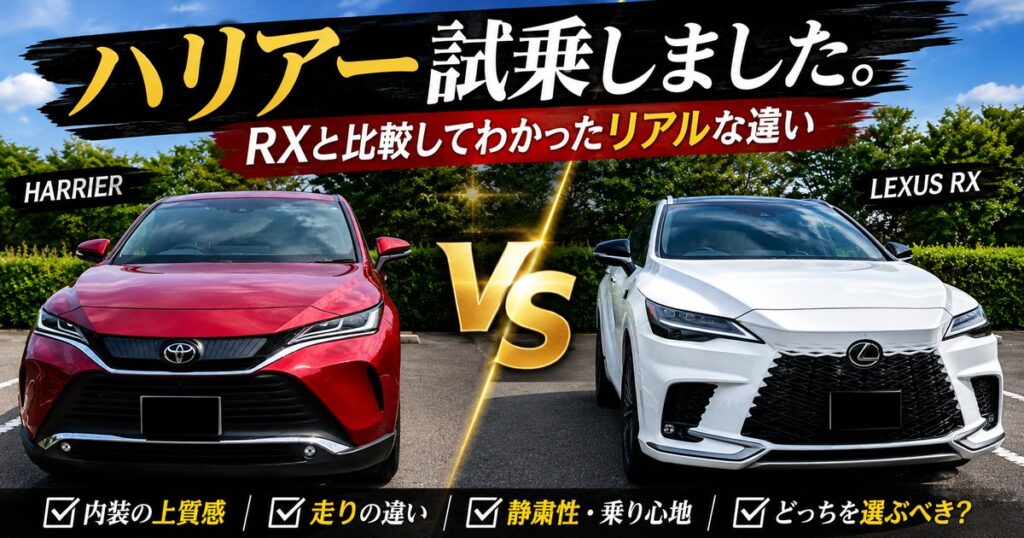 harrier vs rx eyecatch