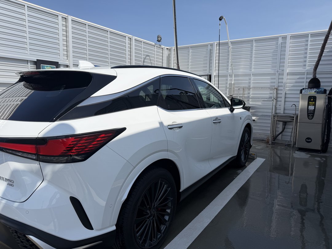 洗車後 リアサイド
