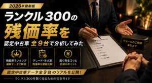 ランクル300の残価率を認定中古車全9台で分析してみた
