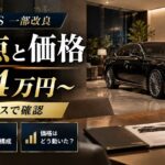 レクサスLS一部改良の変更点と価格1,414万円〜を伝えるアイキャッチ